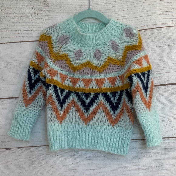 Bundle of 3 Toddler Kids boys Sweaters + puffy vest -2T Carter's Cat & Jack - Picture 2 of 16